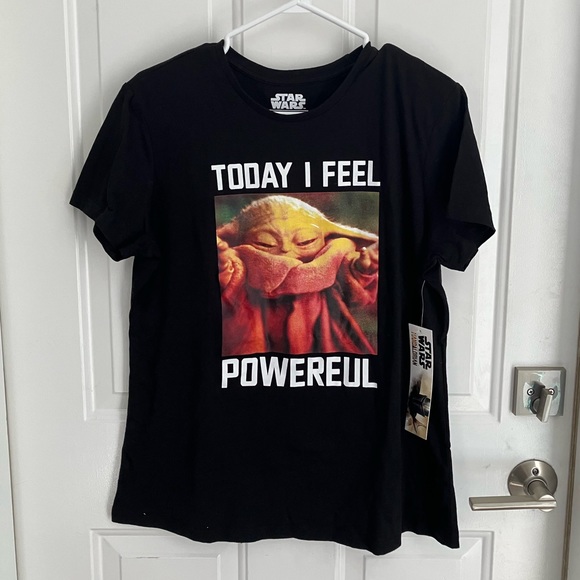 The Mandalorian - Grogu “today I feel” ladies tee - Picture 1 of 4
